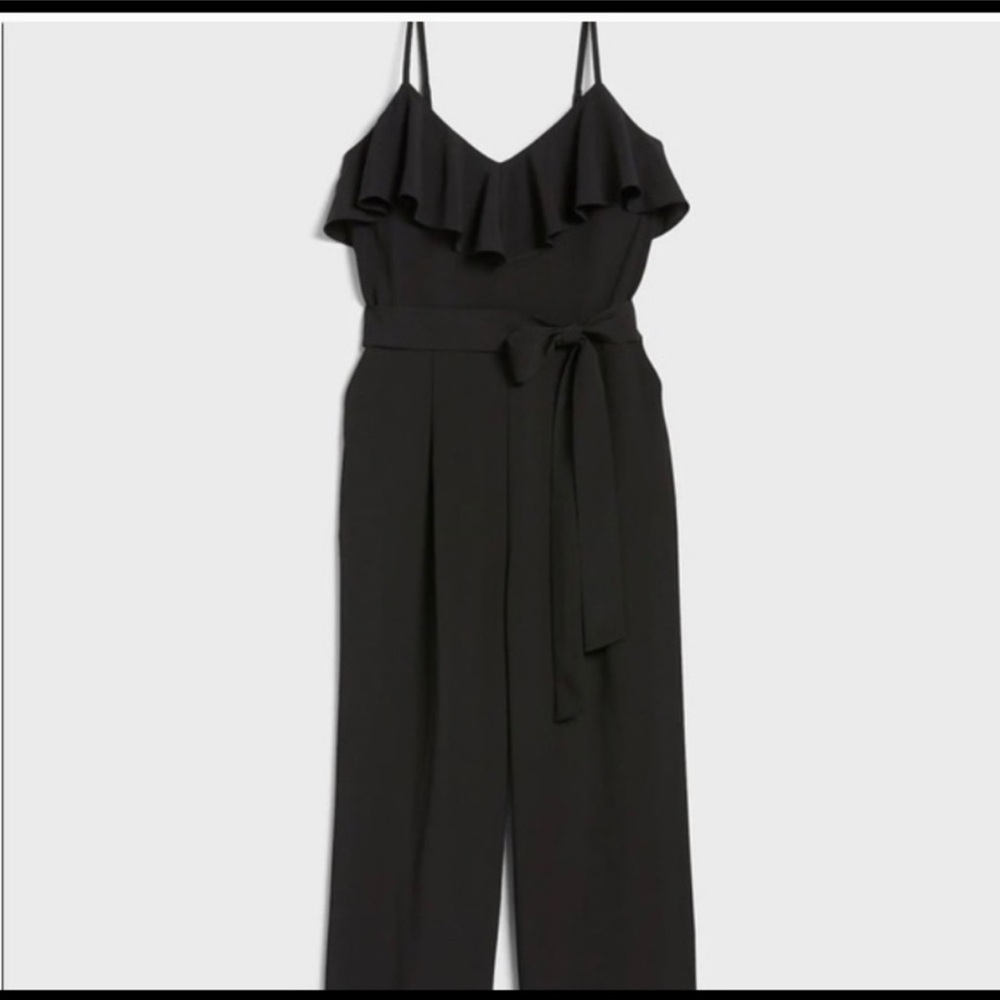 Banana Republic ruffle jumpsuit, Size 16